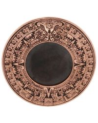 Midgard Paris Mayan Kalender Messingbrosche - Braun