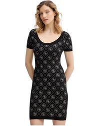 Guess - 4G Knit Jurk - Lyst