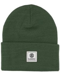 Element - Klassische Beanie Mütze Dunkelgrün - Lyst