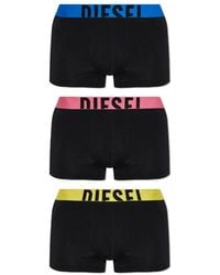 DIESEL - Ondergoed ,Zwart ,Katoen Damien D Pop 3Pack Boxer Briefs - Lyst