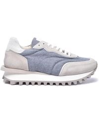 Eleventy - Schoenen ,Grijs ,Leer Sneakers - Lyst