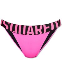 DSquared² - Badmode ,Roze ,Swimsuit Bottom - Lyst
