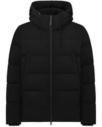 DUNO - Hooded Bi-Stretch Technische Stoffen Jas - Lyst