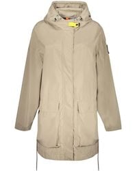 Parajumpers - True Trenchcoat Mit Kapuze - Lyst