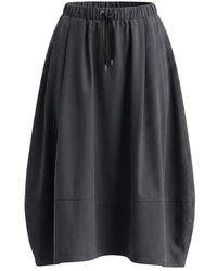 Gran Sasso - Midi Jersey Rok - Lyst