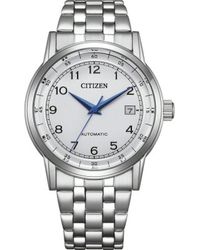 Citizen - Accessoires ,Grijs ,Nj 0210-56A Automatisch Horloge - Lyst