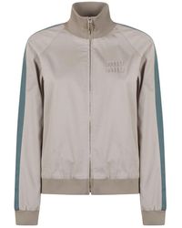 Miu Miu - Zip-Throughs - Lyst