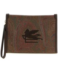 Etro - Medium Arnica Clutch - Lyst