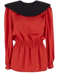 Valentino - Blouses - Lyst