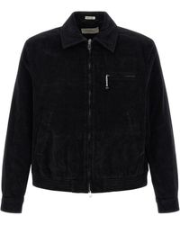 Second/Layer - Jassen ,Zwart ,Katoen Loco Dice Jacket - Lyst