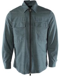 BOSS - Jassen ,Blauw ,Polyester P-Carper Os Jas - Lyst