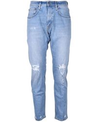 People - Jeans ,Blauw ,Katoen Jeans - Lyst