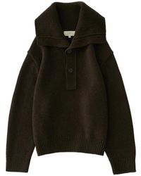 Studio Nicholson - Orena Knit Polo - Lyst