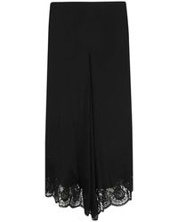 P.A.R.O.S.H. - P.A.R.O..H. ,Rokken ,Zwart ,Arnia Midi Rok - Lyst