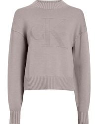Calvin Klein - Round-Neck Knitwear - Lyst