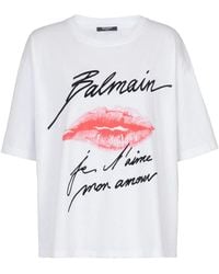 Balmain - T-Shirts - Lyst