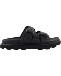 UGG - ® Capitola Buckle Slide Leather Sandals - Lyst