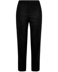 Philippe Model - Pantalones de lana negros con esencia francesa - Lyst