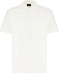 Fendi - Ff Piqué Polo - Lyst