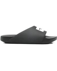 Givenchy - Label Slide Flat Mules - Lyst