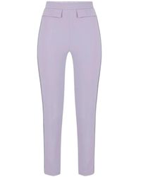 Elisabetta Franchi - Slim-Fit Trousers - Lyst