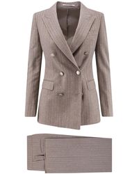 Tagliatore - Parigi Double-Breasted Blazer En Broek - Lyst