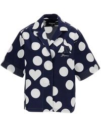 Jacquemus - Overhemden ,Blauw ,La Chemise Marin - Lyst