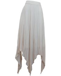Peserico - Rokken ,Wit ,Maxi Rok - Lyst