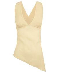 Cortana - Sleeveless Tops - Lyst
