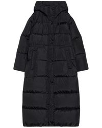 Weekend by Maxmara - Langer gesteppter daunenmantel schwarz - Lyst