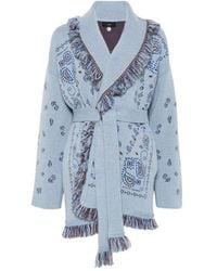 Alanui - Bandana Cashmere Cardigan - Lyst