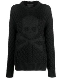 Philipp Plein - Round-Neck Knitwear - Lyst