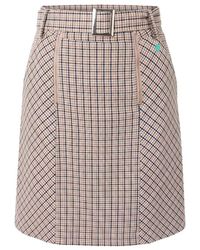 Trussardi - Rokken ,Katoen Geruite Minirok - Lyst