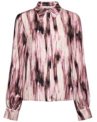 Silvian Heach - Gedrukt Shirt Met Klassieke Snit - Lyst