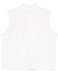 Mazzarelli - Sleeveless Tops - Lyst
