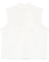 Mazzarelli - Sleeveless Tops - Lyst