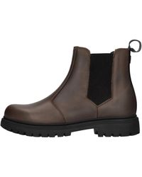 Guess - Schoenen ,Bruin ,Leer Sidney Beatles Enkelboot - Lyst