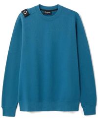 Ma Strum - Hoodies & Sweatvesten ,Blauw ,Katoen Core Crew Sweatshirt - Lyst