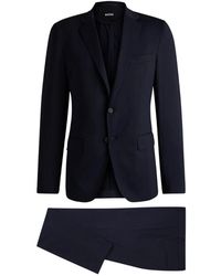 BOSS - Kostuums ,Blauw ,Donkerblauw Thuis Vestit Set - Lyst