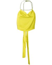 SIMONA CORSELLINI - Basic Rundhals-Top - Lyst