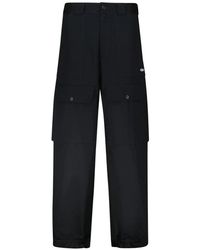 MSGM - Straight Trousers - Lyst