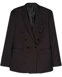 Reveres 1949 - Jassen ,Zwart ,Wol Blazers - Lyst