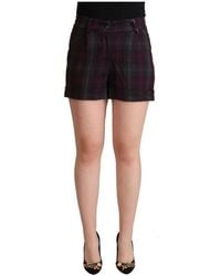 Bencivenga - Shorts a cuadros - Lyst