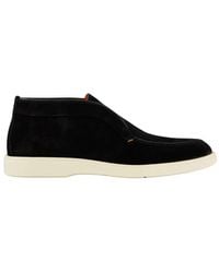 Santoni - Suede Desert Boot - Lyst