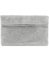 TWENTYFOUR - Silberne Clutch Mit Strass - Lyst