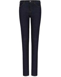 Emporio Armani - Slim fit jeans - Lyst