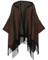 Etro - Mantella Stampa Paisley - Lyst