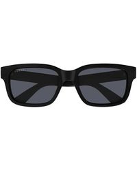 Gucci - Stylische sonnenbrille gg1583s farbe 002,blaue sonnenbrille mit originalzubehör,stilvolle sonnenbrille schwarz gg1583s - Lyst