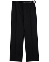 Prada - Schwarze Reguläre Hose - Lyst