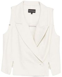 Emporio Armani - Vests - Lyst